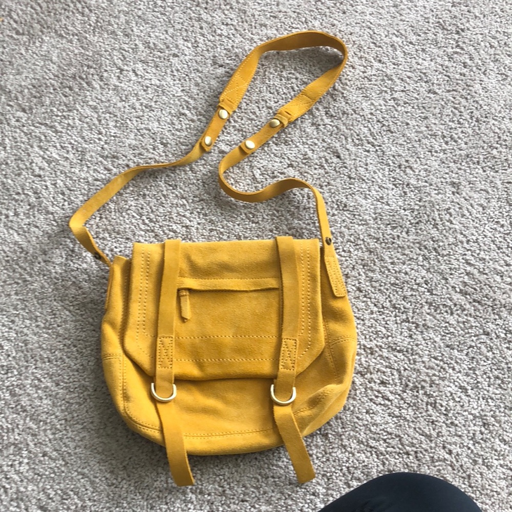 Gap 100% Genuine Leather Crossbody/Shoulder Bag
